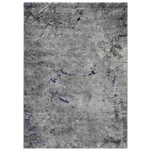 Ковер Almira E1621 Grey/N.Blue 0.6x1.1 м