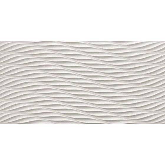 Керамическая плитка Atlas Concorde 3D Wall 8DWM Twist White Matt 40x80