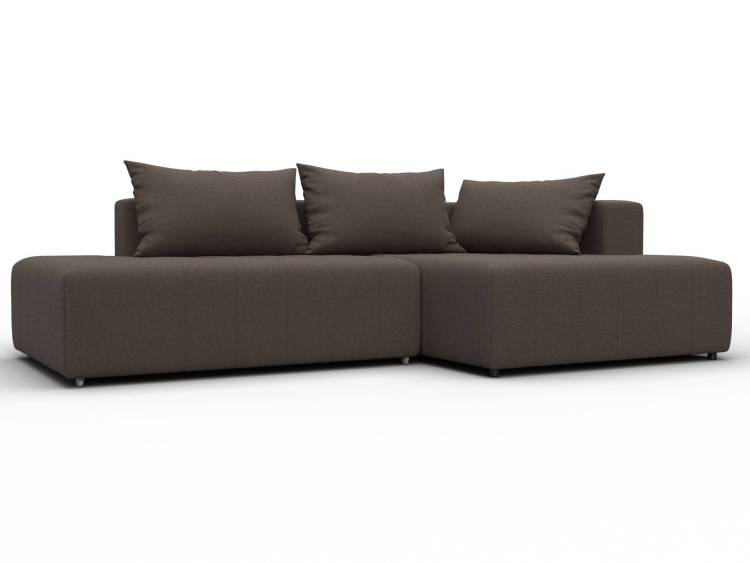 Диван угловой Лига Диванов Лига-103 134810 Коричневый