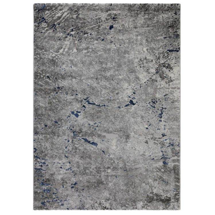 Ковер Almira E1621 Grey/N.Blue 0.6x1.1 м
