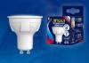Лампа светодиодная диммируемая Uniel GU10 6W 4000K матовая LED-JCDR 6W/NW/GU10/FR/DIM PLP01WH UL-00003988 фото 2