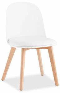 Стул Stool Group Fog SL-7022DM white деревянные ножки с подушкой