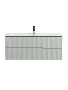 Тумба под раковину Cezares DUET-N-1200-2C-SO-VPR-P зеленый жемчужный, 120x45.7