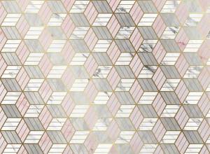3D Фотообои Artegrafico «Романтичная геометрия» BL-050 канвас