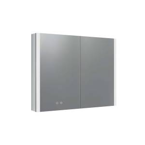 Зеркало-шкаф Aquatek AQ7809-MLC с подсветкой, хром, 80x70x13.3