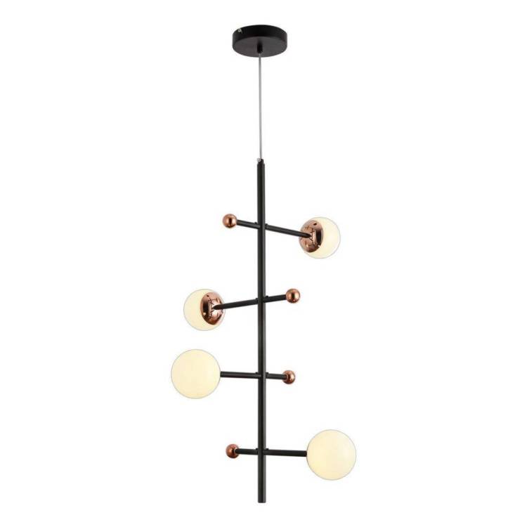 Подвесная люстра Natali Kovaltseva Loft Led Led Lamps 81338 Gold Black