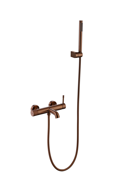 Смеситель для ванны Boheme Uno 463-BRB Brushed Bronze