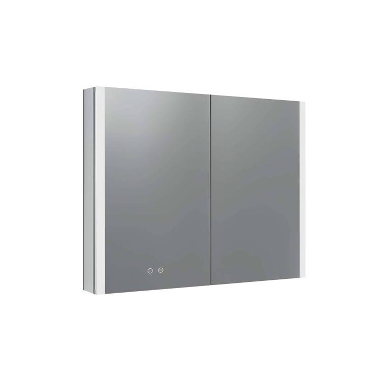 Зеркало-шкаф Aquatek AQ7809-MLC с подсветкой, хром, 80x70x13.3