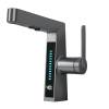 Смеситель для раковины Black&White SD3029GM оружейная сталь