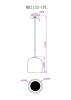 Подвесной светодиодный светильник MyFar Charlie MR2132-1PL фото 2
