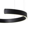 Подвесной светодиодный светильник Loft IT Ring 10025/400 Black фото 3