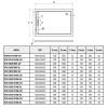 Поддон для душа WeltWasser WW TRS 14080 STONE-BL 10000004383 80x140x3 черный фото 8