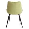 Стул Tetchair Abruzzo (mod. 8060) 19234 зеленый (HLR 54)/черный 54x62x83 фото 4