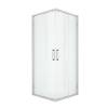 Душевое ограждение NEW TRENDY NEW PRAKTIC 90x100x195 K-0492 (хром)