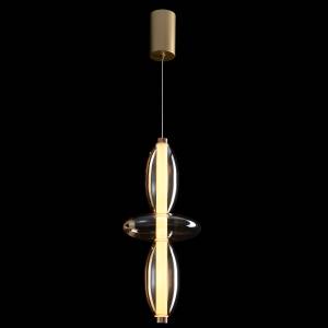 Светильник подвесной Crystal Lux Quasar QUASAR SP14W LED AMBER