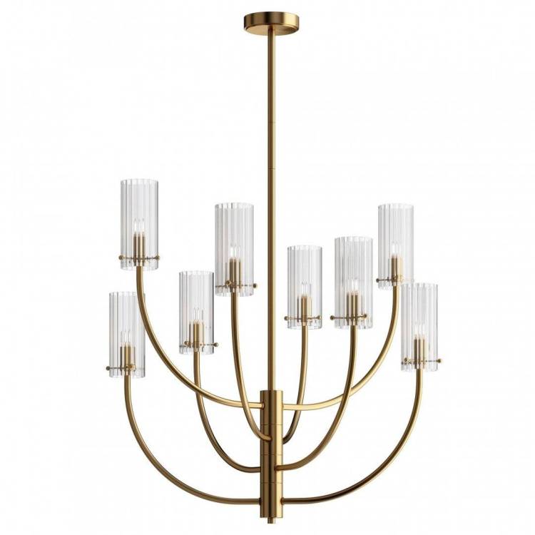 Подвесная люстра Maytoni Arco MOD223PL-08BS Латунь