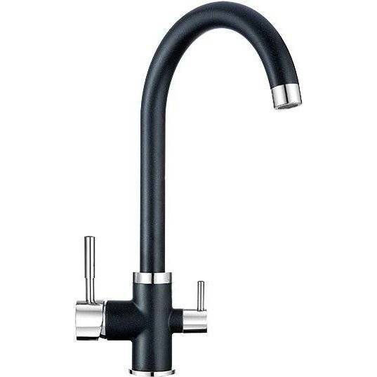 Смеситель для кухни Granula GR-2168 шварц