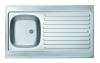 Мойка кухонная Alveus Classic 70 1108745 Nat с сифоном, 100x60