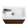 Тумба с раковиной Art&Max Family-M Family-M-500-1D-SO-BO подвесная, bourbon oak фото 3