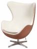 Кресло Bradex Home Egg Style Chair RF 0695 коричневый/экокожа фото 4