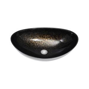 Раковина Stella Polar Орион SP-00001507 58 см, золотой вулкан