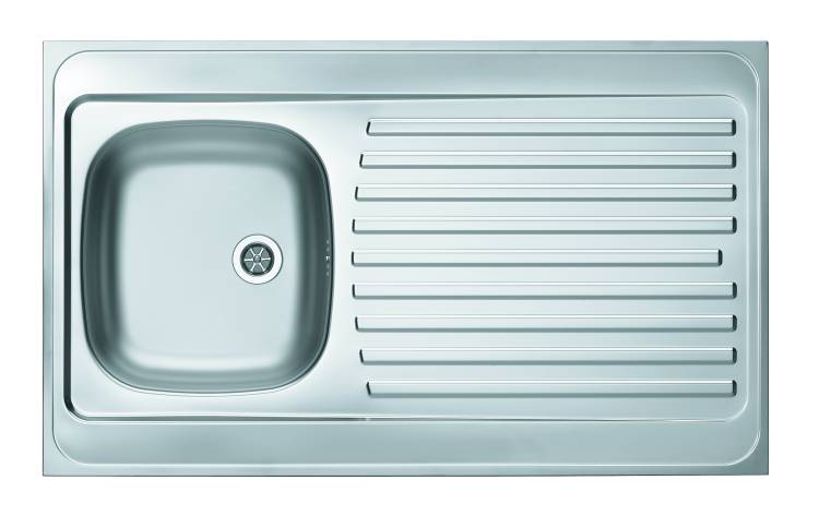 Мойка кухонная Alveus Classic 70 1108745 Nat с сифоном, 100x60