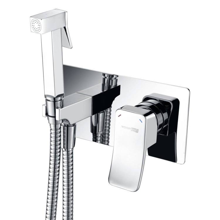 Гигиенический душ Wasserkraft Aller 10638 со смесителем, с внутренней частью