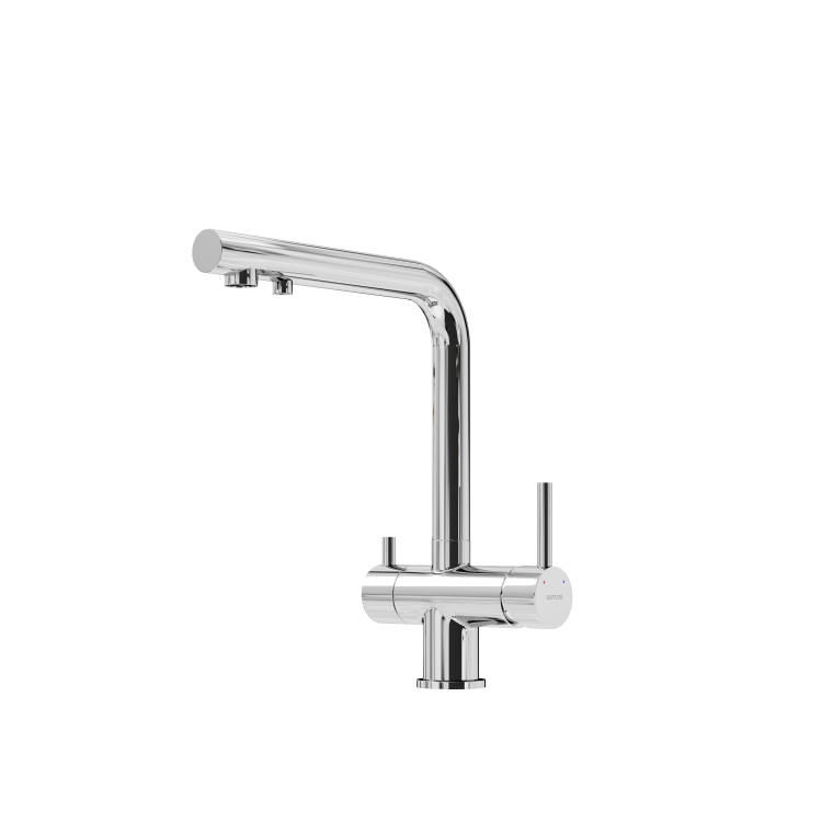 Смеситель для кухни Sancos Foster SC4014СH с возможностью подключения фильтра для воды, хром