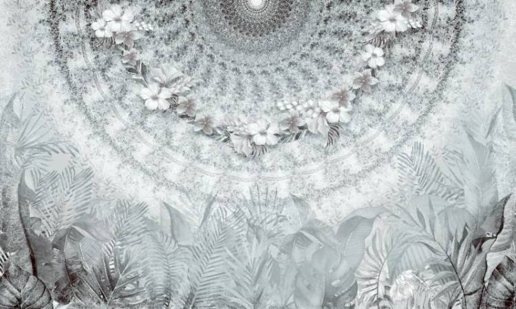 3D Фотообои Artegrafico «Монохромная фантазия» EK-002 канвас