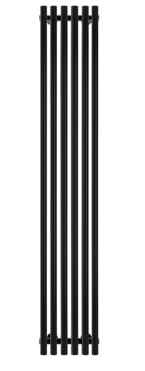 Полотенцесушитель электрический Secado Бергамо плюс 6 4673739251157, 1800x300, черный матовый