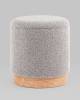 Пуф Stool Group Холли S 21B810BCB-M BCB-10 букле серый