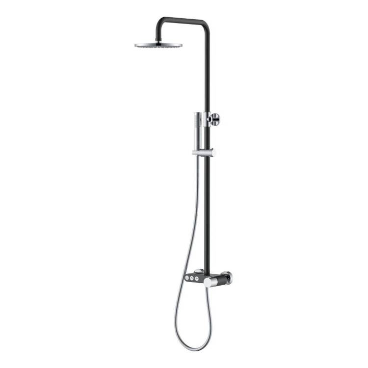 Душевая стойка Boheme Stick 128-BCR Black Diamond Chrome