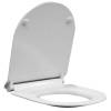 Крышка-сиденье GSI Pura MS86CSN11 с микролифтом, белое фото 2