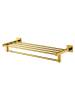 Полотенцедержатель Wonzon & Woghand WW-8981-DG с полкой, темное золото