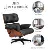 Комплект кресло и оттоманка Bradex Home Eames Lounge Chair FR 0016-17 черные фото 17