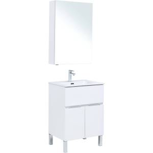 Мебель для ванной Aquanet Алвита New 60 274529 белый матовый, 1703x610x465