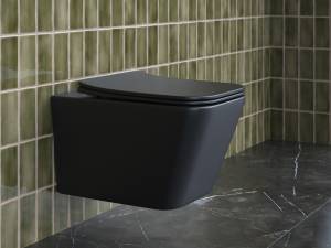 Унитаз подвесной Ceramica Nova Metric Rimless CN3007MB