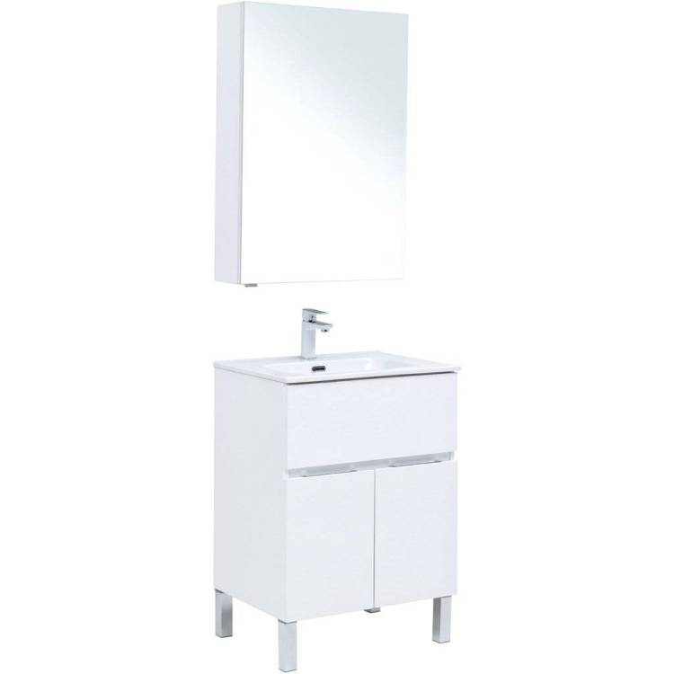 Мебель для ванной Aquanet Алвита New 60 274529 белый матовый, 1703x610x465
