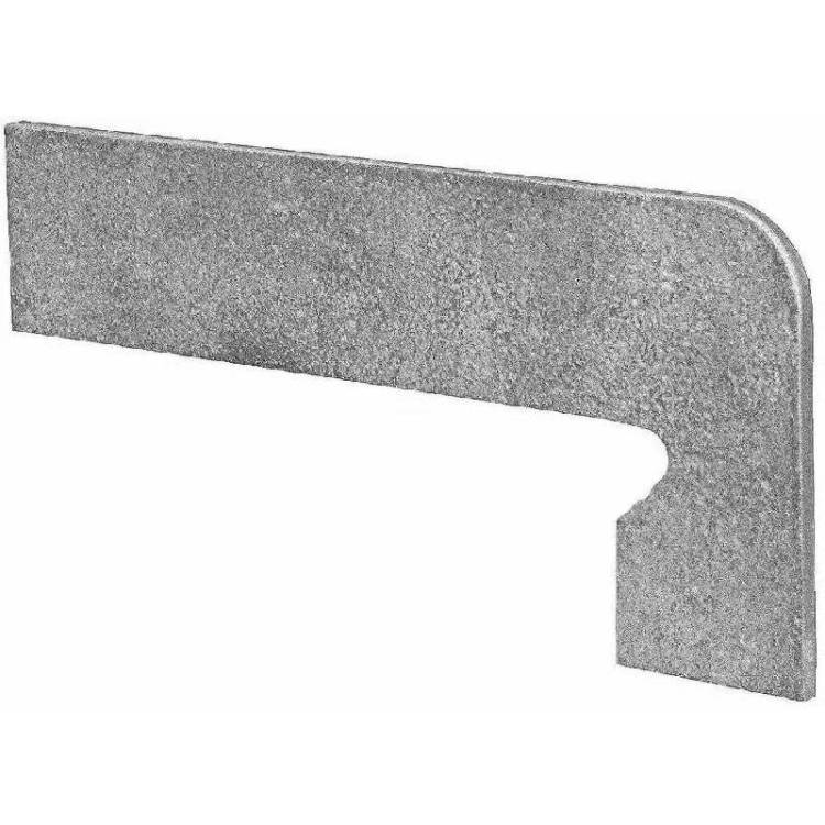 Плинтус Exagres Vega Zan. Gris Derecha Правый 17.5x39.5