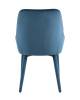 Набор из 4 стульев Stool Group Диана MC101-2 KD HLR-63/HLR-63 LEGS X4 сине-зеленый фото 4