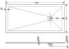 Поддон для душа RGW Stone Tray ST-0137W 70х130 с сифоном фото 5