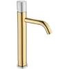 Смеситель для раковины Boheme Stick 122-GCR.2 Gold Touch Chrome