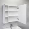 Зеркало-шкаф Comforty Истра-80 00-00020305CF ясень белёный фото 3