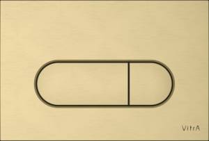 Кнопка смыва VitrA Root Round 740-2225 шлиф. золото