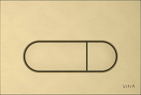 Кнопка смыва VitrA Root Round 740-2225 шлиф. золото