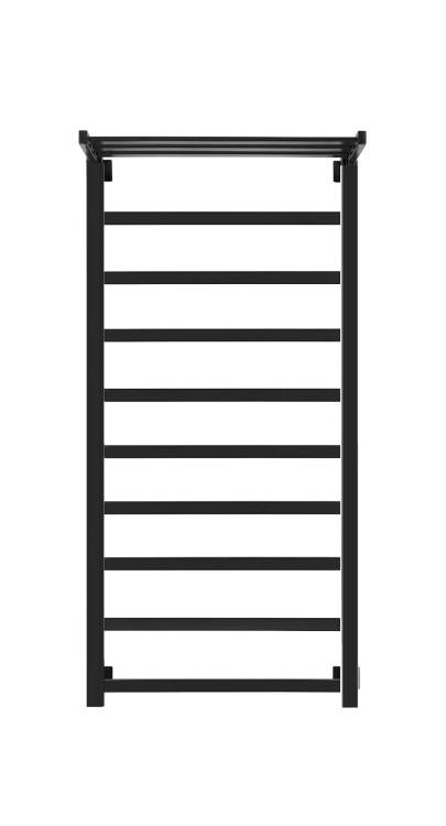 Полотенцесушитель электрический Secado Корсико 4603777473976 1 СП 120x60, R, черный матовый