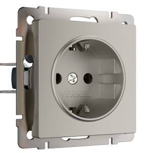 Розетка с заземлением Werkel W1271004