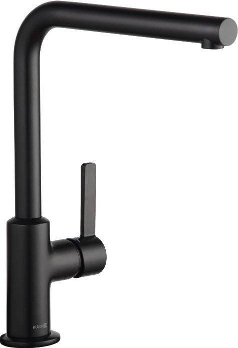 Смеситель для кухни Kludi L-ine S 408033975 черный