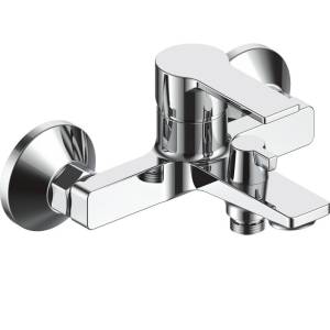 Смеситель для ванны с душем Rush Madeira MA3245-44 хром, с коротким изливом