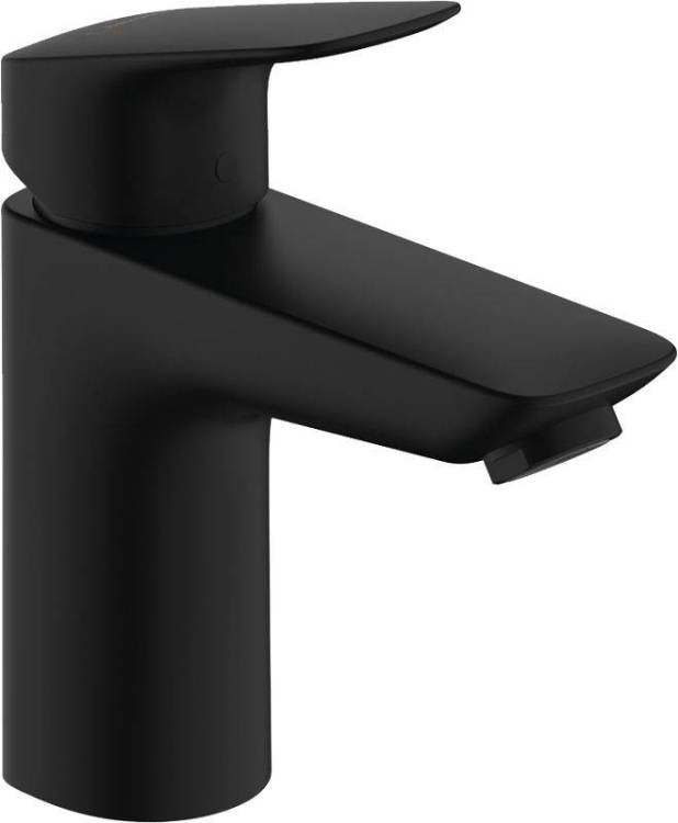 Смеситель для раковины Hansgrohe Logis 100 71107670 матовый черный